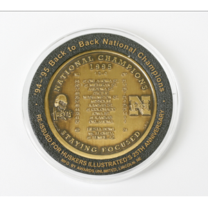 1994-1995 Back to Back National Champion Coin 