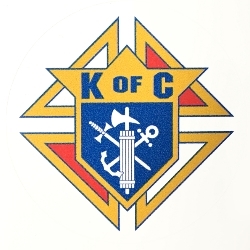 3" Knights of Columbus sticker 