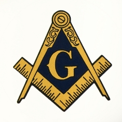 3" Masonic sticker 