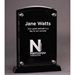 Arch Top Black Ebony And Acrylic Stand-Out Billboard - AAA - Arch Top Black Ebony And Acrylic Stand-Out Billboard