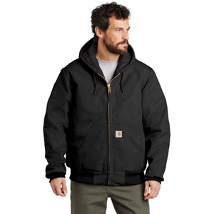 Carhartt ® Quilted-Flannel-Lined Duck Active Jacket 