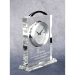 Crystal Clock - Silver Accents - AAA - Crystal Clock - Silver Accents