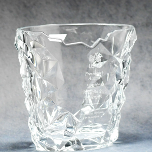 Crystal Iceberg Vase 