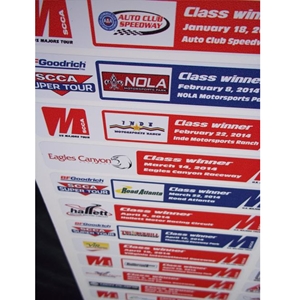 Event Decal for Paddock Board or Banner 