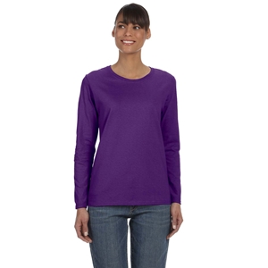 Gildan Ladies Heavy Cotton™ 5.3 oz. Long-Sleeve T-Shirt 