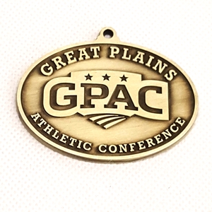 Great Plains Athletic Conference Silver Medal 