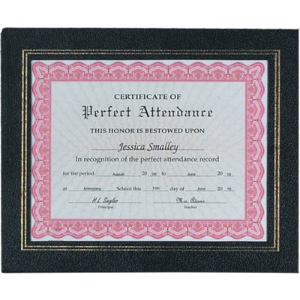 Leatherette Certificate Holder 