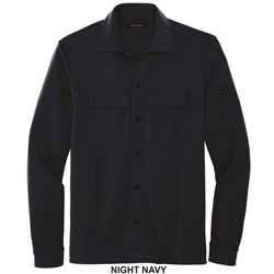 MERCER+METTLE™ Unisex Sized Double-Knit Snap Front Shirt Jacket 