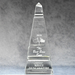 Multi-Faceted Optic Crystal Obelisk - AAA - MMulti-Faceted Optic Crystal Obelisk