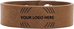 Narrow Leatherette Cuff Bracelet - AAA - Narrow Leatherette Cuff Bracelet