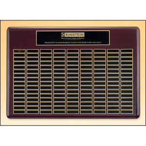 Perpetual Rosewood Piano Finish Plaque (144 Plates) 