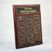 Perpetual Walnut Plaque With  Magnetic Plates - AAA - Perpetual Walnut Plaque With  Magnetic Plates