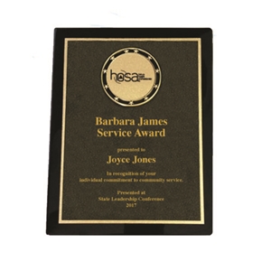 Plaque - Barbara James Award 
