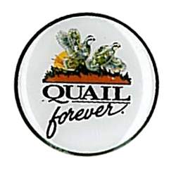 QF-281 Quail Forever Logo Lapel Pin 