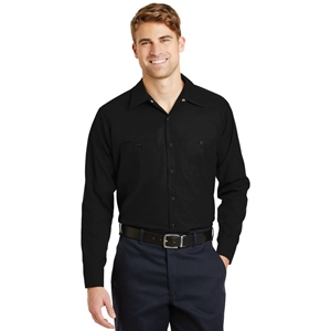 Red Kap® Long Sleeve Industrial Work Shirt 
