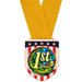 Red White & Blue Shield Medal - AAA - Red White & Blue Shield Medal